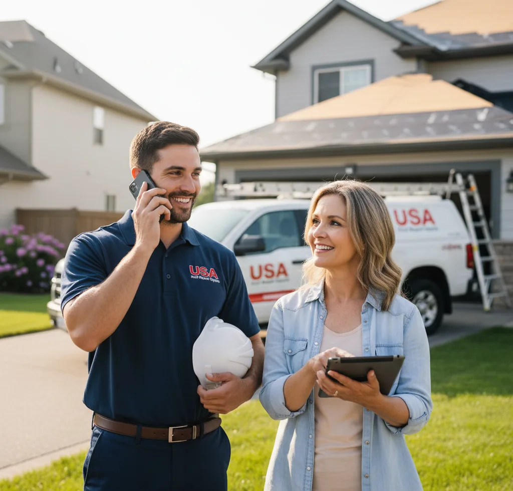USA Roof Repair Experts customer support in Denmark